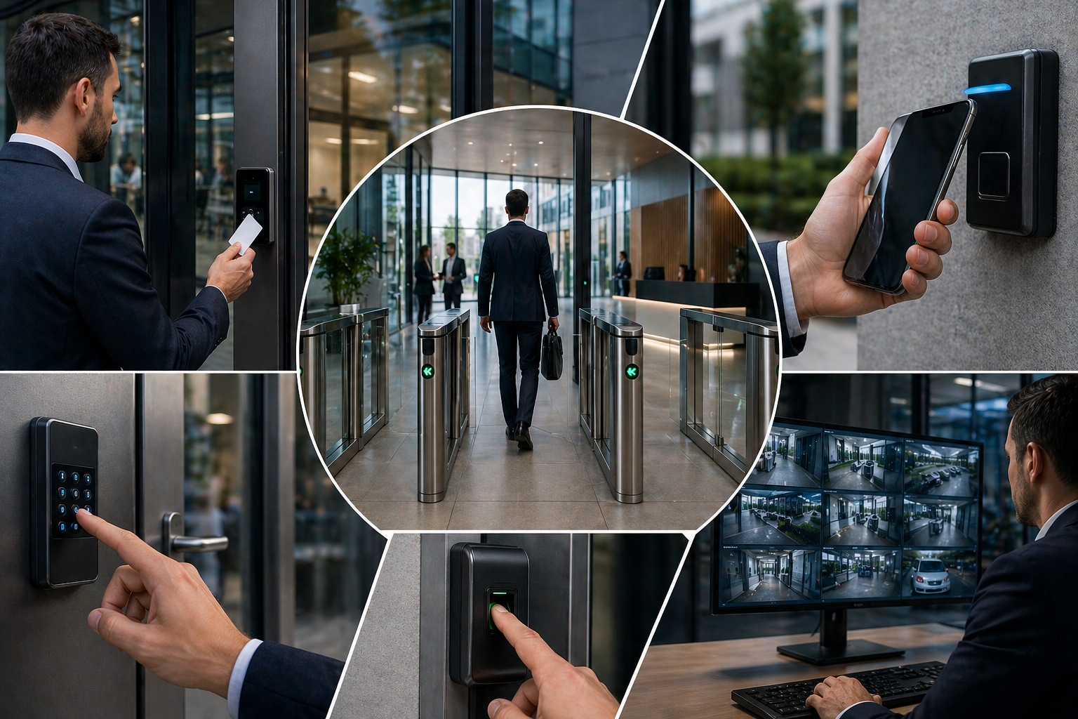 controle acces entreprise